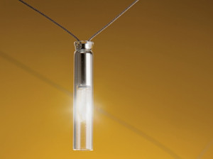 Светодиодный подвесной светильник из боросиликатного стекла