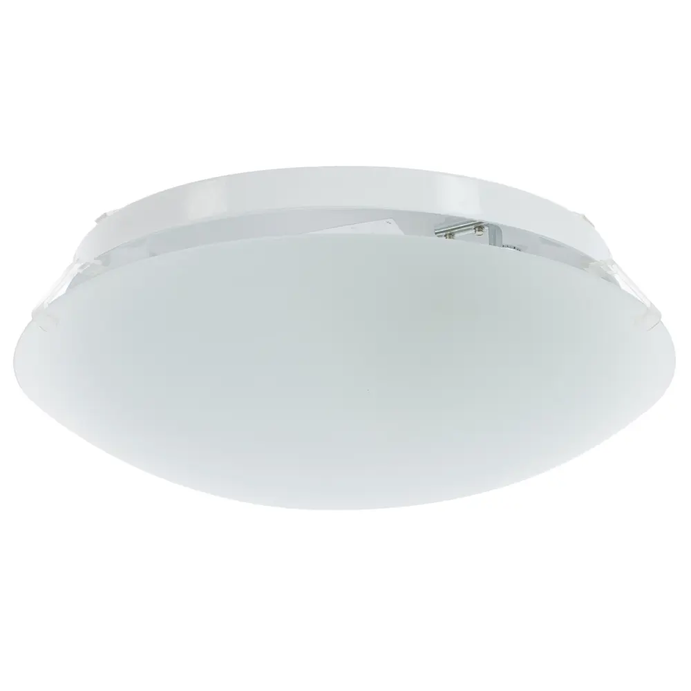 Светильник потолочный Плутон 1xE27x60 Вт, стекло/металл, цвет белый Santreyd STLM-2093003 - Вид №2