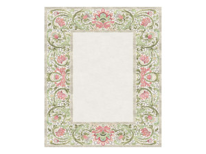 Прямоугольный ковер ручной работы