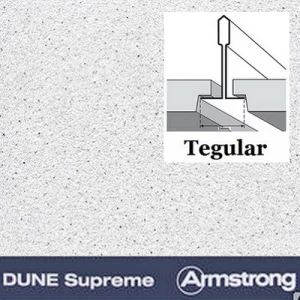 Потолочная плита Armstrong Dune Supreme Tegular 600х600х15мм