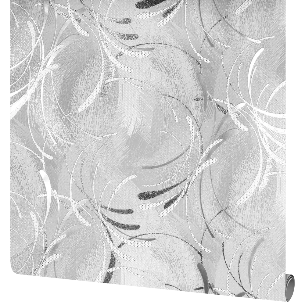 Обои флизелиновые Victoria Stenova Disco серые 1.06 м VS889017 STLM-2015861