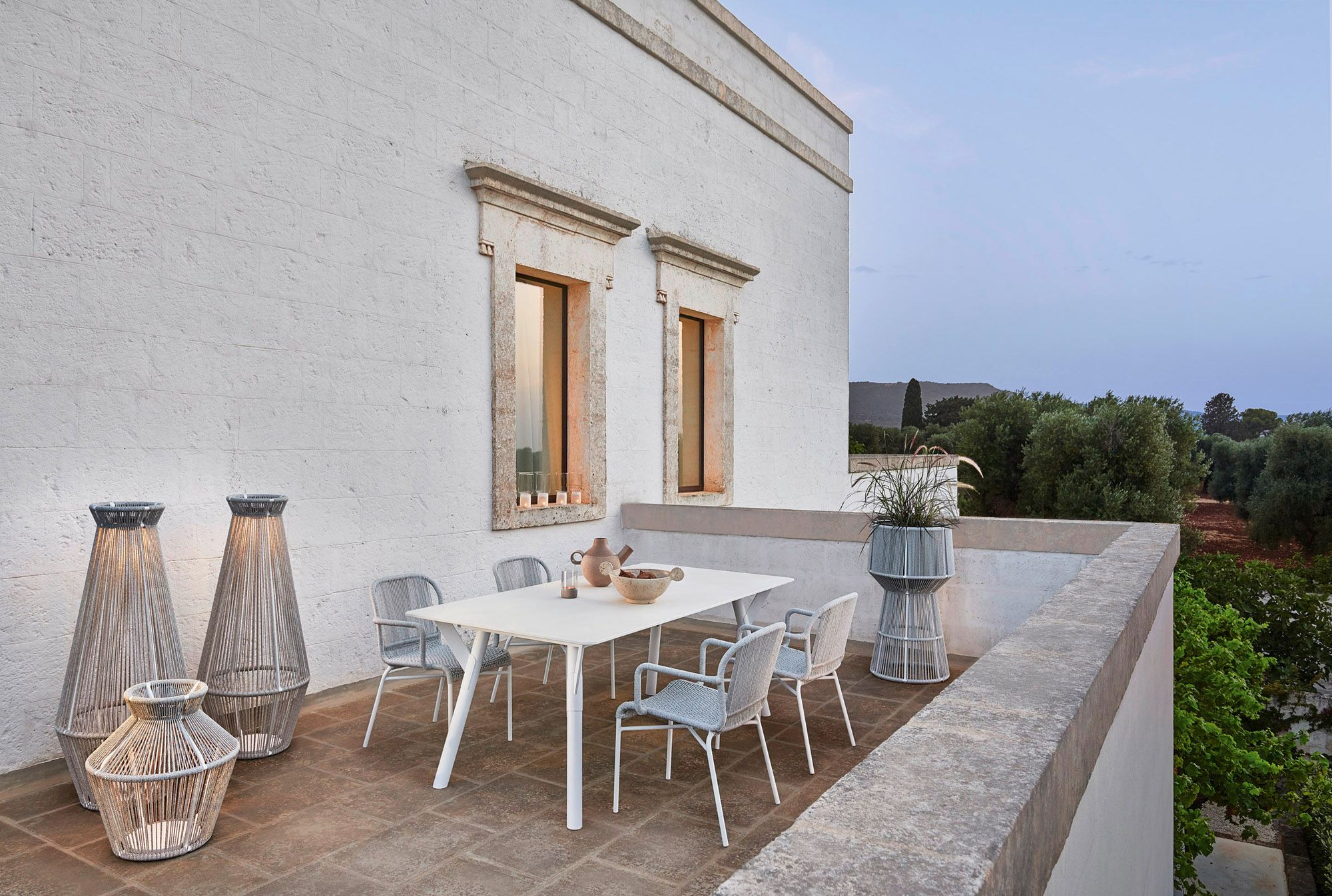 Батарея приведенная в действие синтетическое волокно Сид напольный торшер Varaschin Cricket ARCH-00012626 - Вид №3