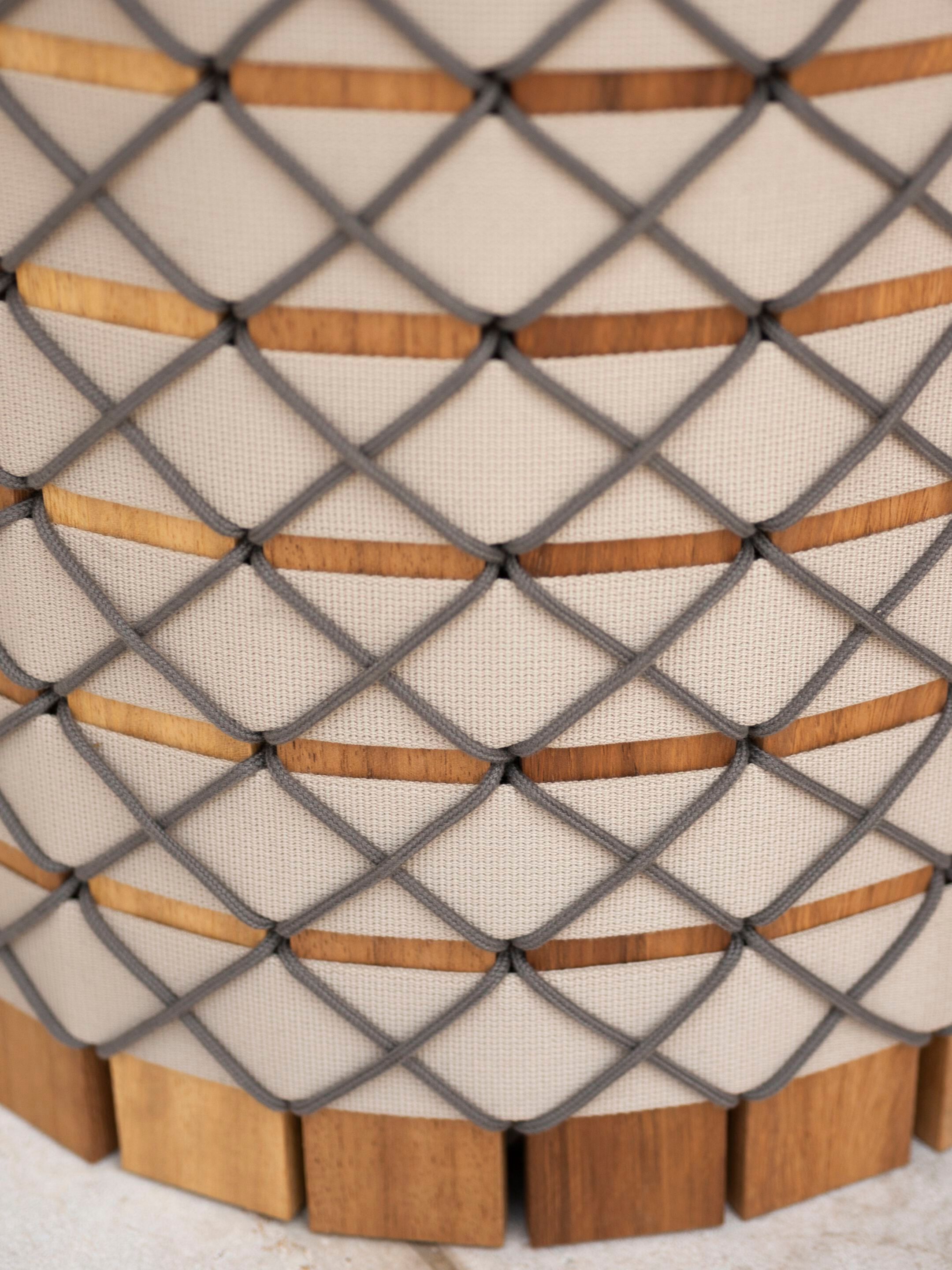 Круглая подставка для горшков в ироко RODA BARRIQUE ARCH-00140257 - Вид №3