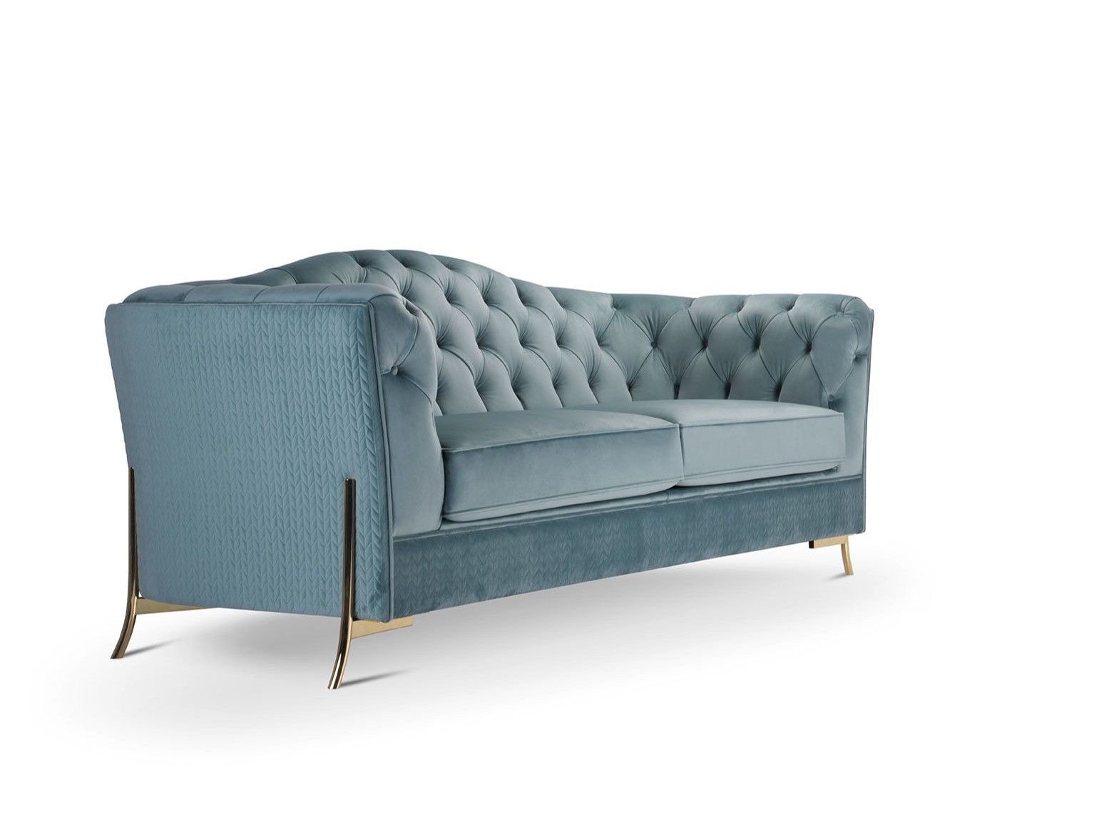 Диван-кровать capitonné из ткани с огнестойкой обивкой Domingo Salotti Nefele ARCH-00034794 - Вид №12