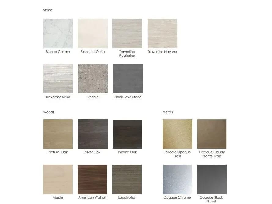 Круглый умывальник из натурального камня Davani Parallel ARCH-00102368 - Вид №3