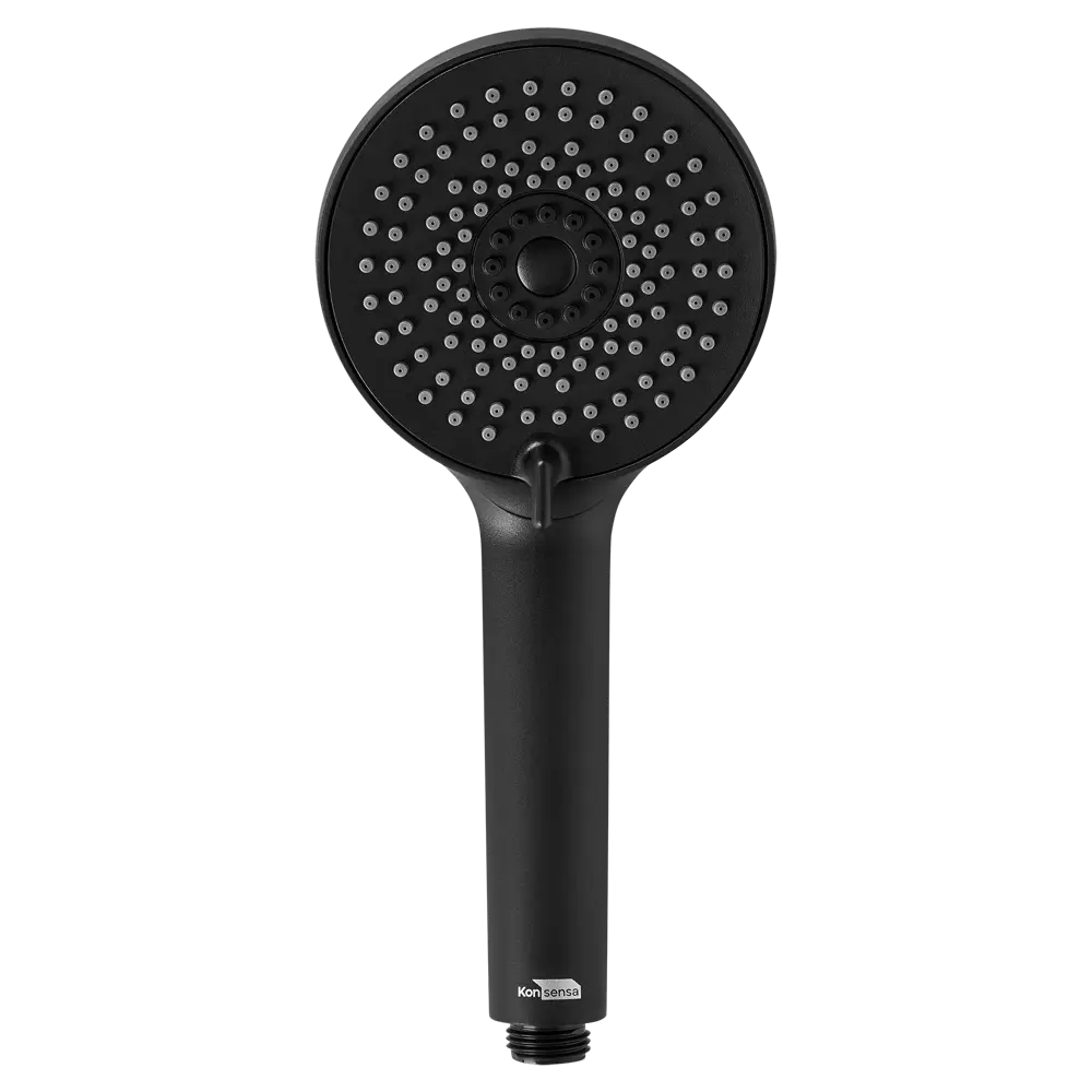 Душевая стойка для ванной с боковым креплением Терни KONSENSA черный STLM-2178531 - Вид №4