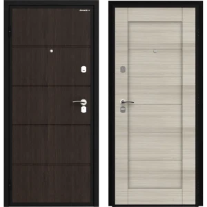 Дверь входная металлическая Оптим 98x205 см левая дуб седой