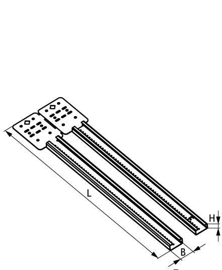 59491624 Britclips® RSWB Раздвижная монтажная планка walraven  - Вид №1