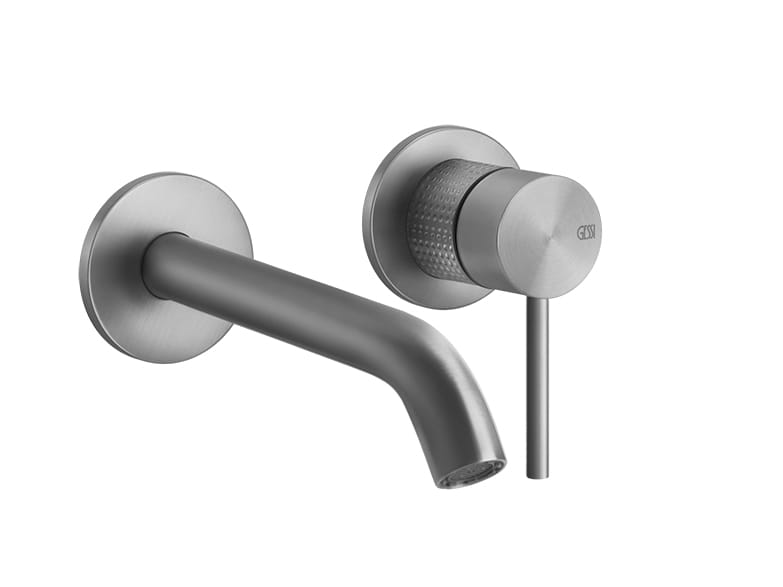 Настенный смеситель для раковины из нержавеющей стали с 2 отверстиями Gessi Messi316 ARCH-00060299