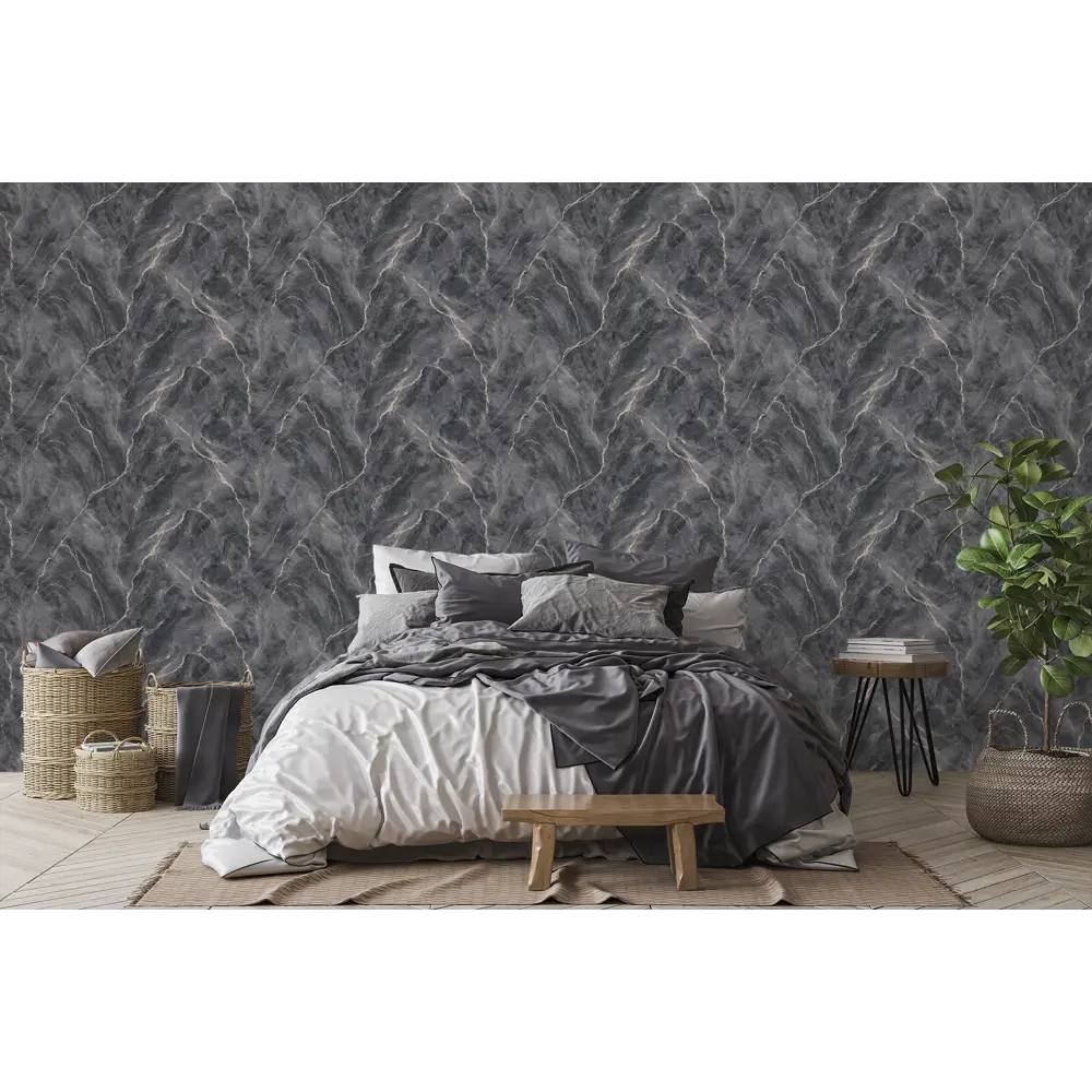 Обои флизелиновые Victoria Stenova Викториана графитовые 1.06 м VS587715 STLM-2166251