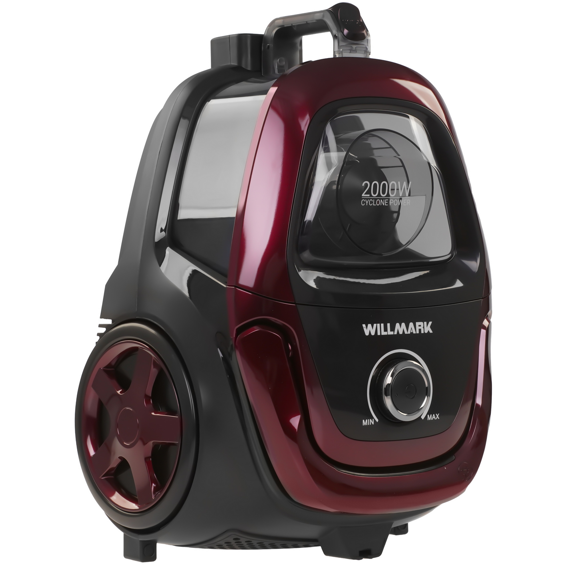9269615 Пылесос Willmark VC-2630CYM бордовый STDN-0046149