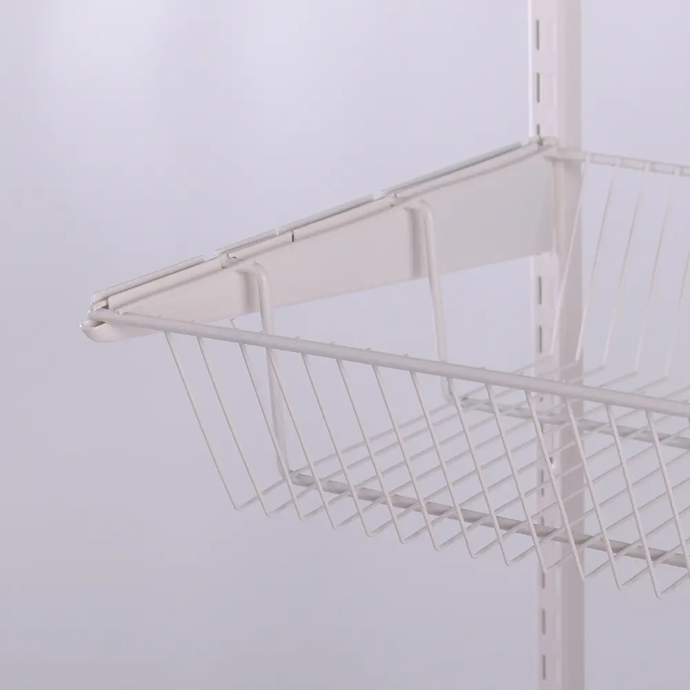 LARVIJ Полка-корзина для системы хранения 90.3x11.8x40.6 см бежевая сталь 84804133 STLM-0055426 - Вид №3