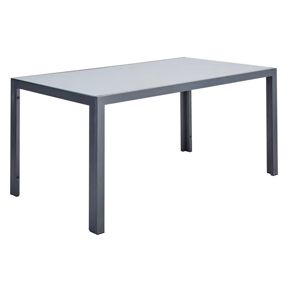 Стол садовый NATERIAL Lyra II с алюминиевой рамой и стеклянной столешницей 84494093 STLM-0960106 - Вид №1