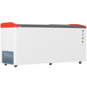 1229601 Морозильный ларь Frostor Gellar FG 700 E белый, красный