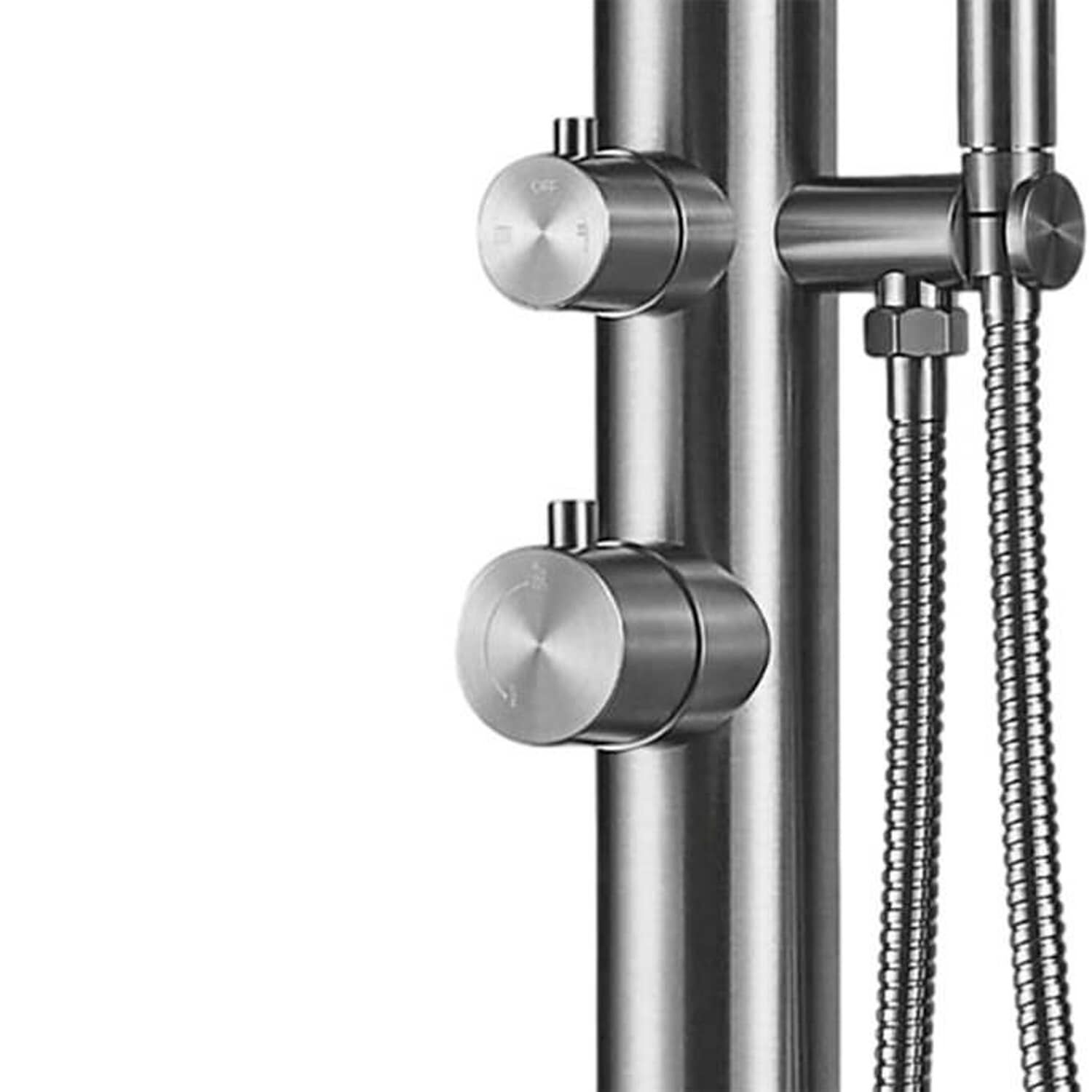 Открытый душ из нержавеющей стали с ручным душем SINED PULA ARCH-00135936 - Вид №9