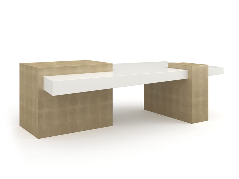 Прямоугольный деревянный журнальный столик Caracole FLOAT ARCH-00133591