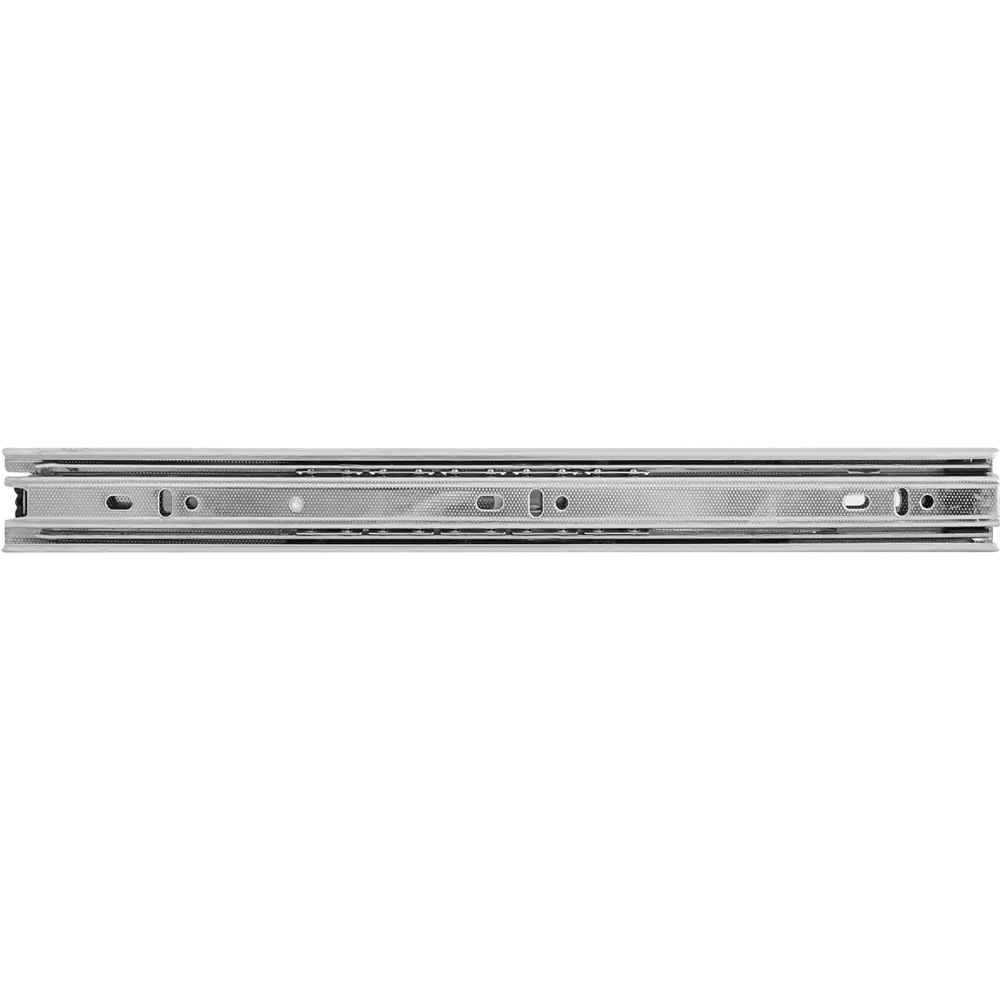 Комплект шариковых направляющих полного выдвижения EDS Chrome EDS-35 35/350 мм сталь, цвет серебро Santreyd STLM-2207262 - Вид №2