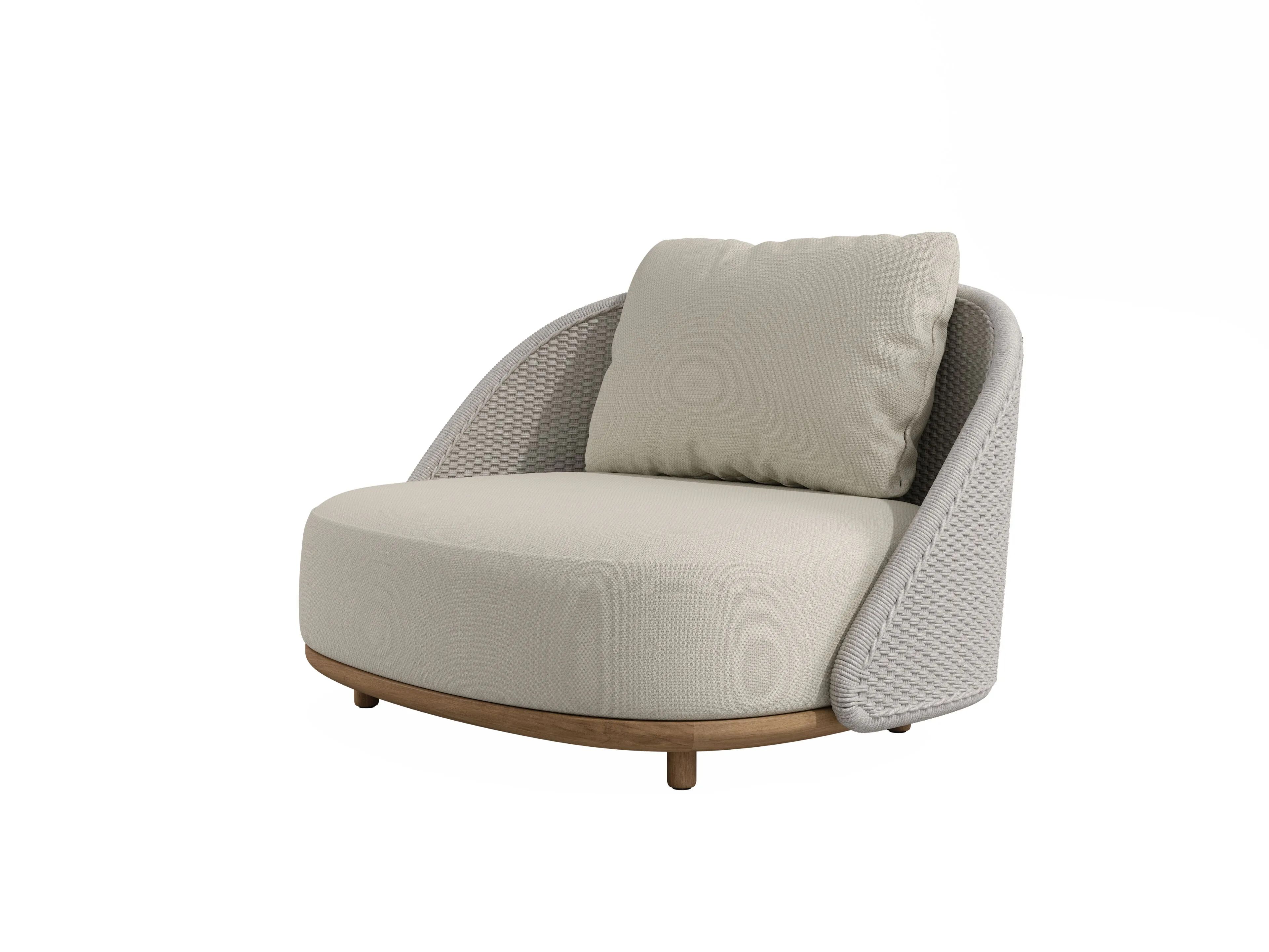 Садовый диван из тикового дерева TRIBÙ гелий ARCH-00150974