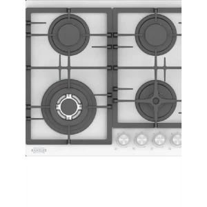 Газовая варочная панель Kanzler KG 516 W 58 см 4 конфорки цвет белый