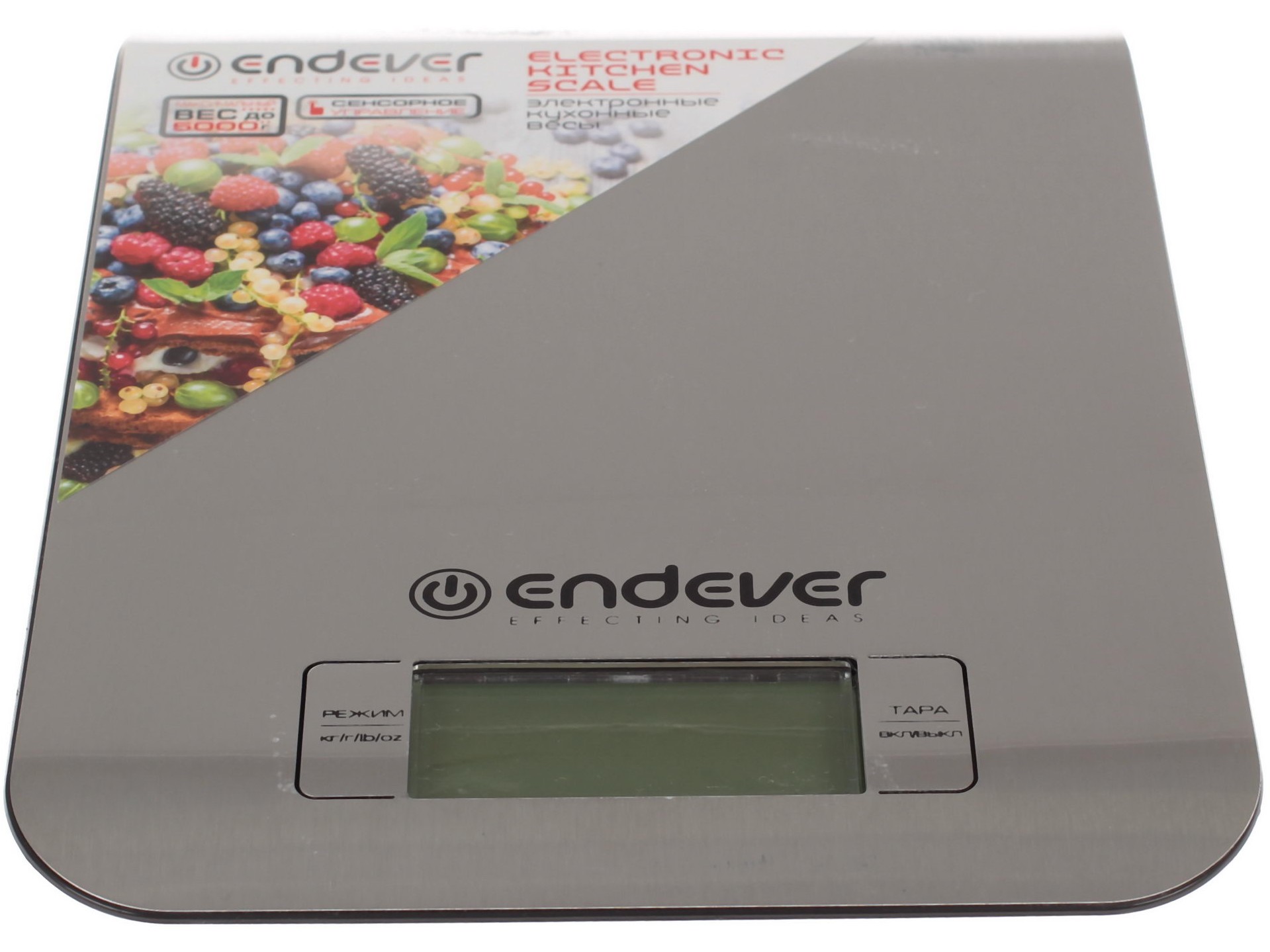 1043684 Кухонные весы Endever KS-525 серебристый STDN-0116508 - Вид №1