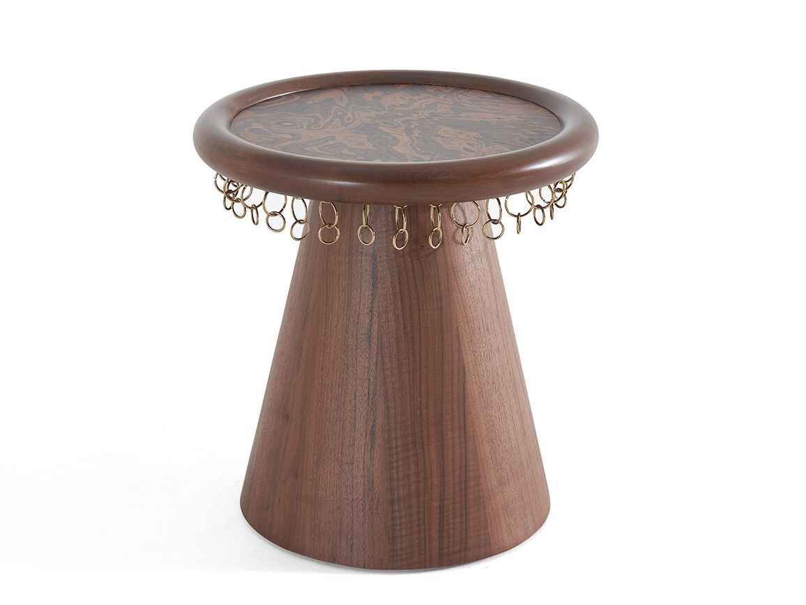 Круглый деревянный журнальный столик NDESIGN Ezora ARCH-00092523