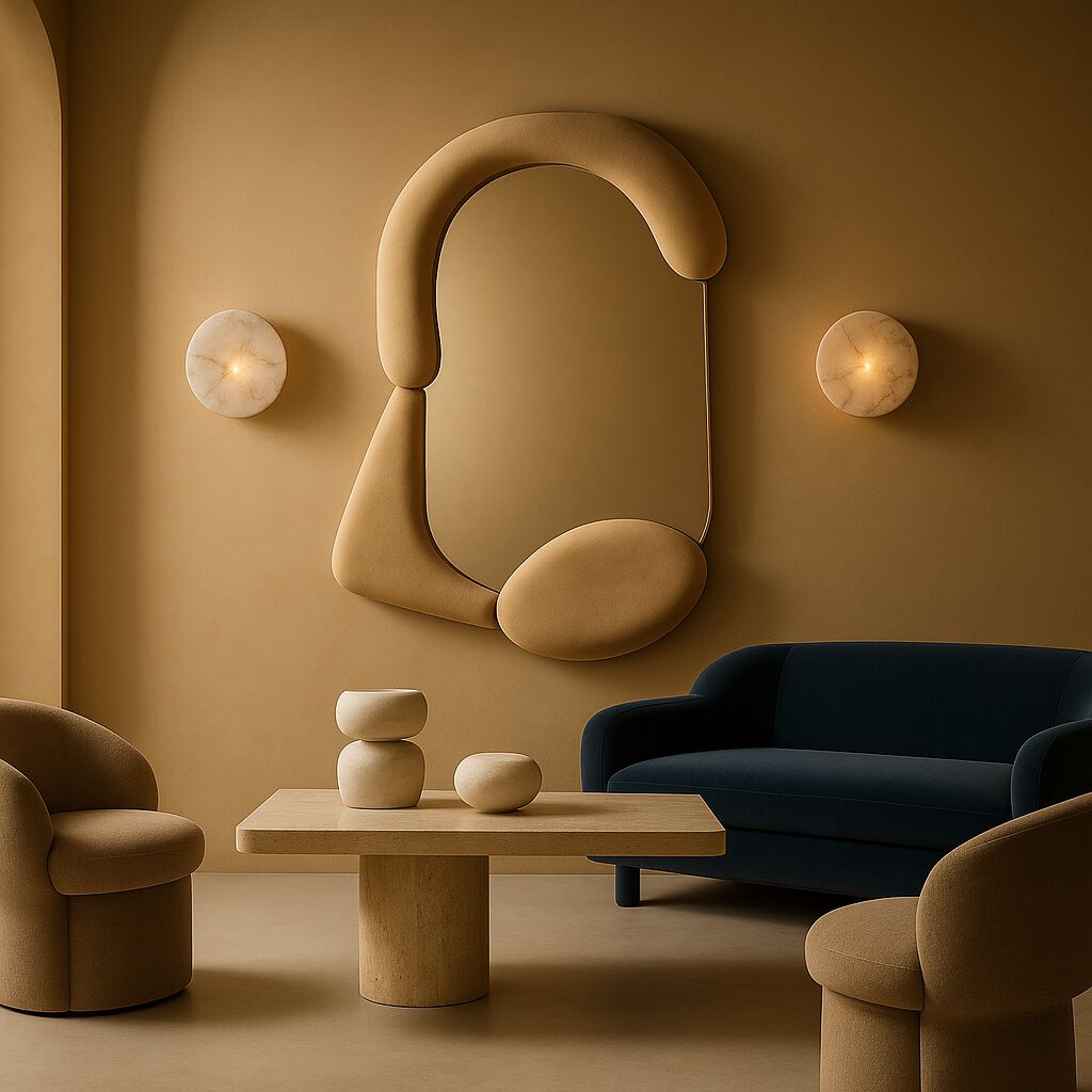 Зеркало в рамке DOVAIN STUDIO CLOUD ARCH-00133498 - Вид №2