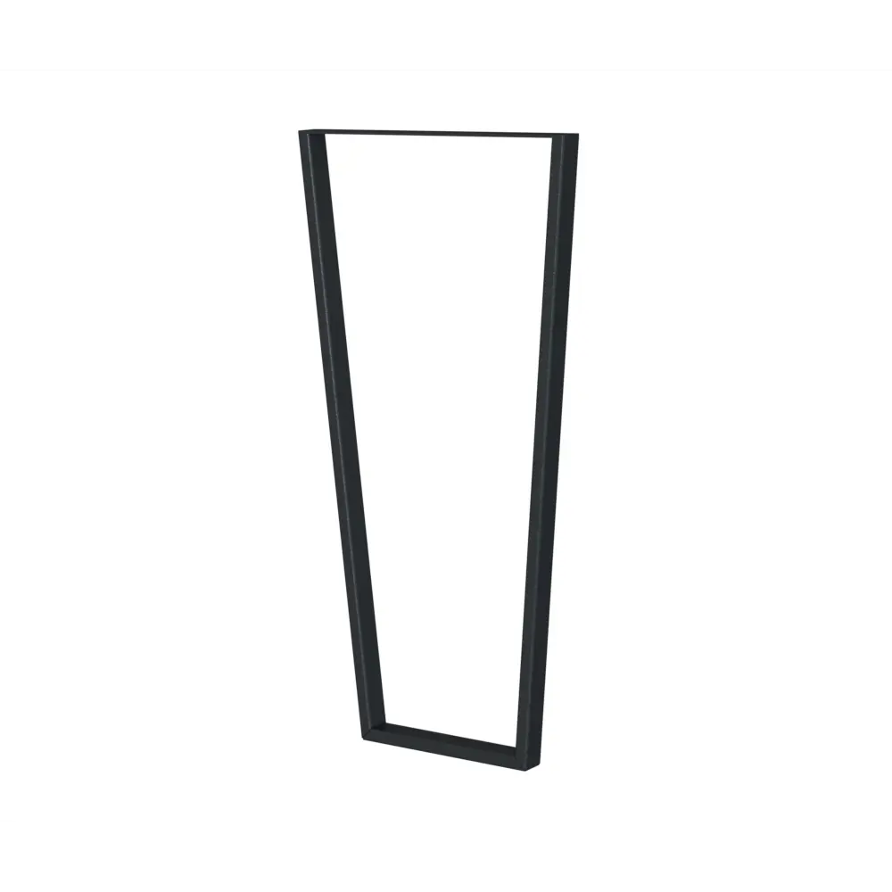 Подстолье барное Лофт 110 см трапеция металл цвет черный METALLCART STLM-2003233