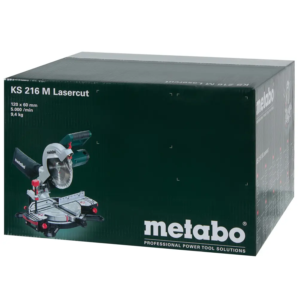 Пила торцовочная Metabo KS 216 M, 619216000, 1100 Вт, 216 мм STLM-2074367 - Вид №5
