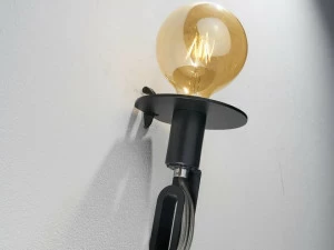 ZAVA Настенный светильник из металла с прямым светом Driyos naked