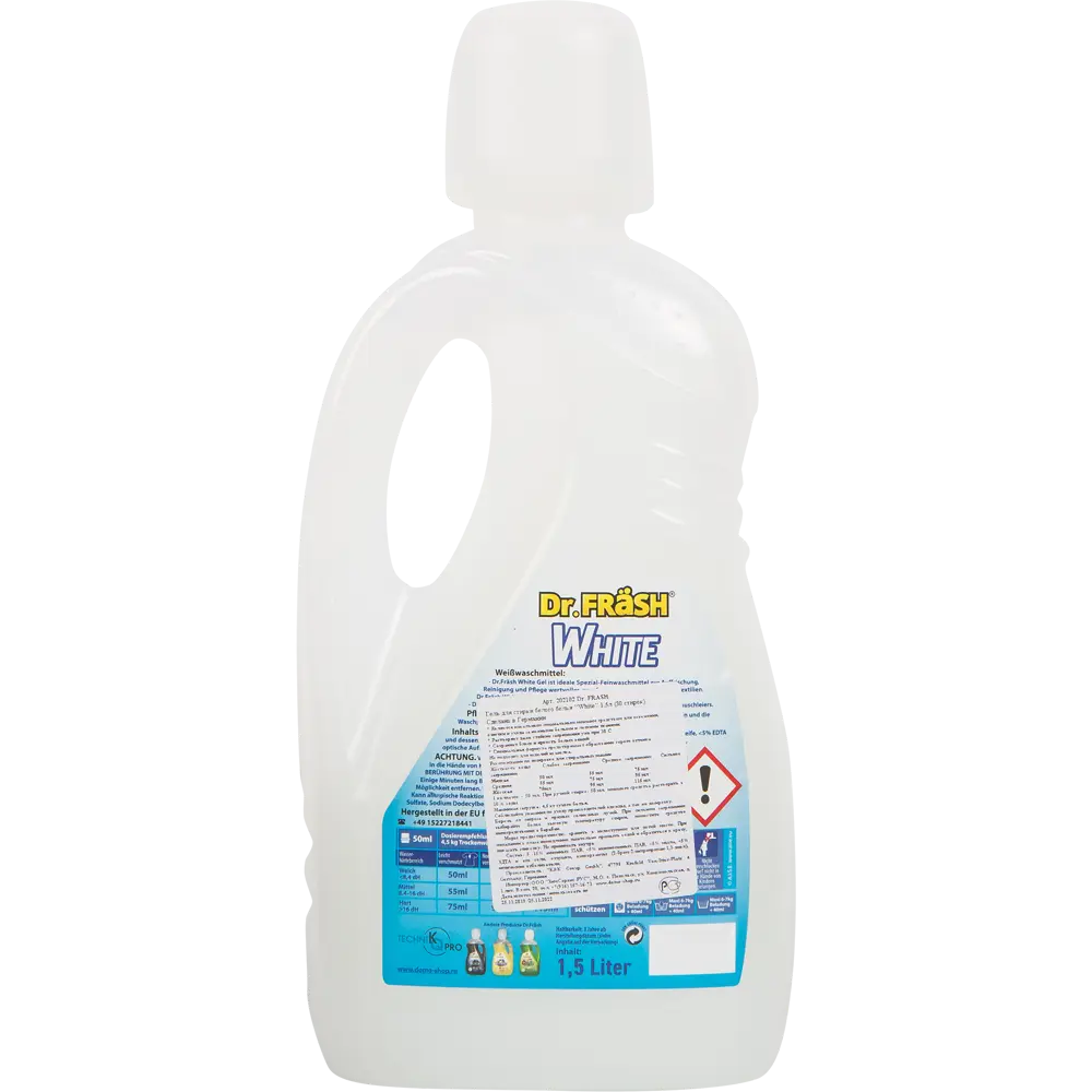 Гель для стирки белого белья Dr.Fräsh White 1.5 л 82452444 STLM-2168409 DR.FRASH  - Вид №1
