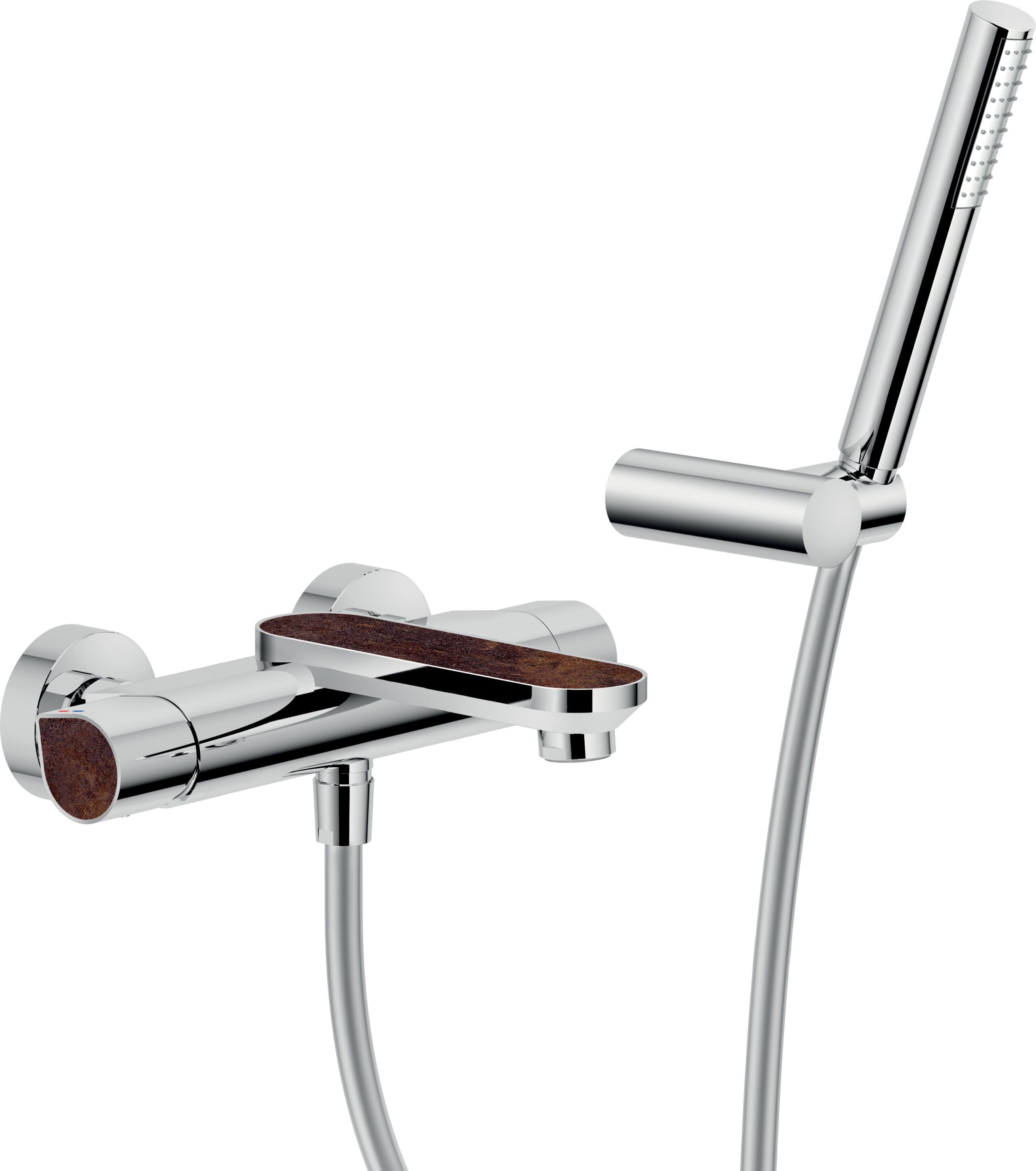 Однорычажный смеситель для ванны с ручным душем Nobili платье ARCH-00044620 - Вид №20