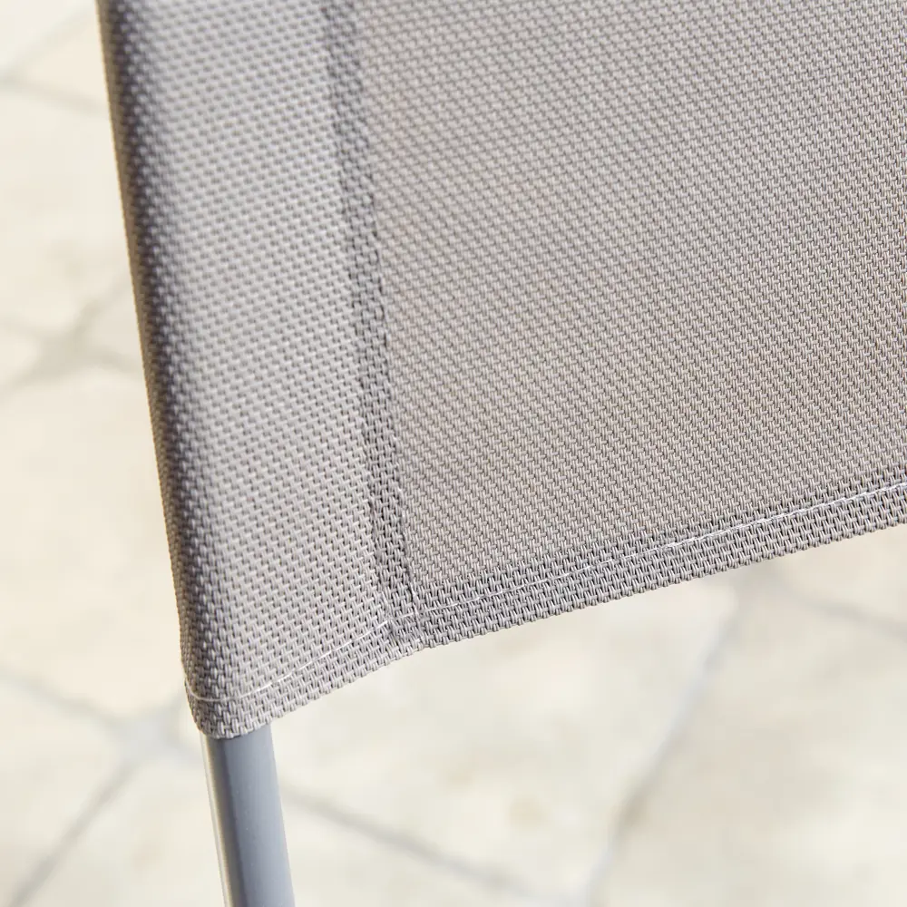 Стул Naterial Emys Origami складной 52x42x83 см сталь светло-серый STLM-2123743 - Вид №16