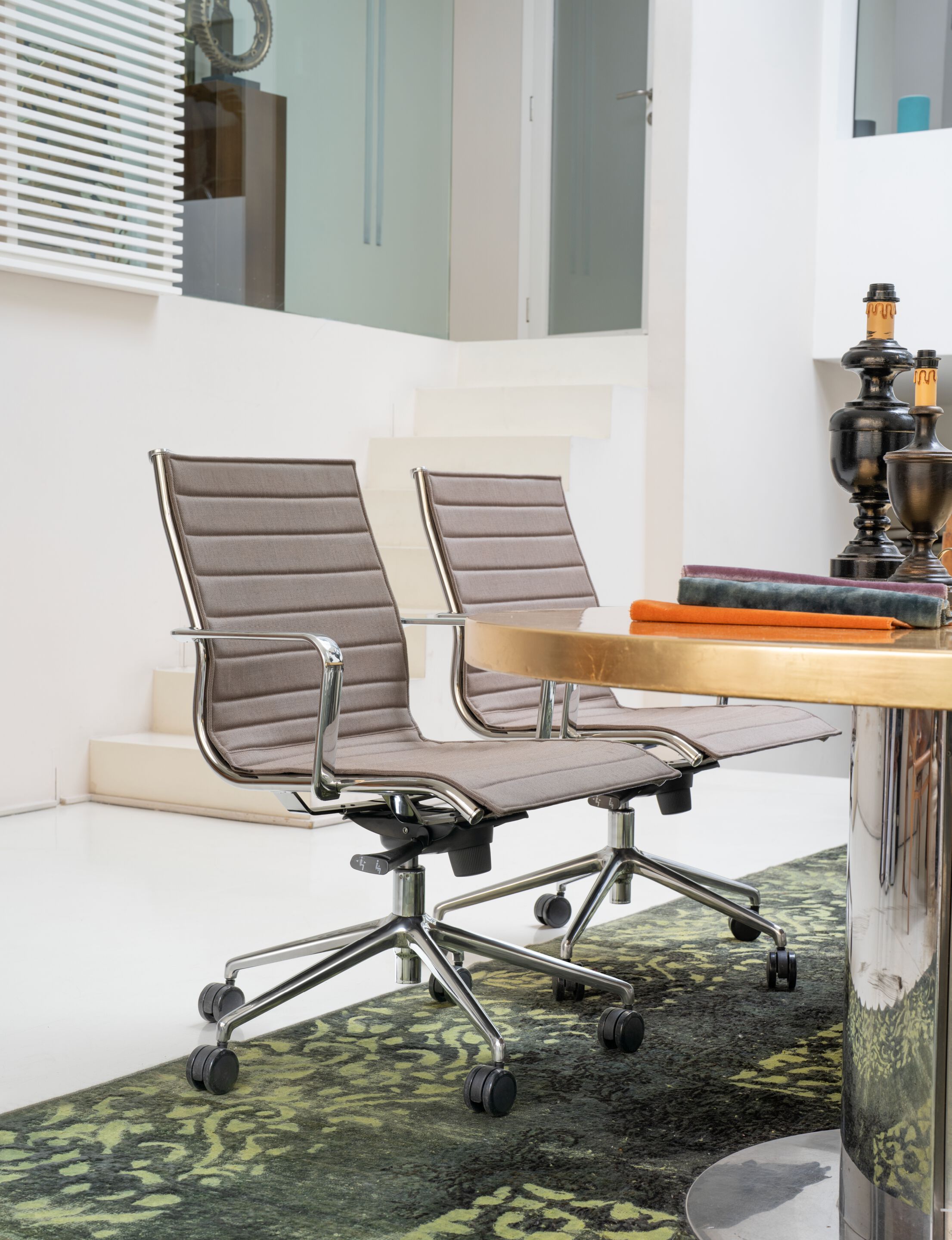 Офисное кресло с регулируемой высотой и подлокотниками с 5 спицами Quinti Sedute The Season ARCH-00129654 - Вид №5