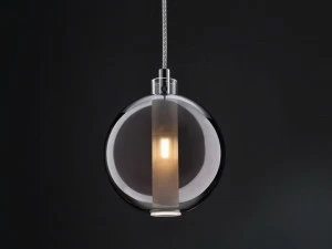 Cangini & Tucci Подвесной светильник из металлизированного боросиликатного стекла Eclisse 1293.5l