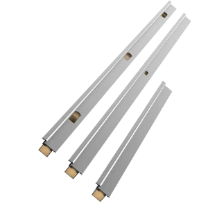 Дверная коробка Invisible 2400x65x35 мм левая прямой цвет хром (2.5 шт.) 89461446 STLM-2149721