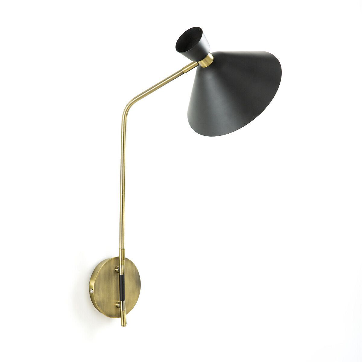 Регулируемая металлическая настенная лампа AMPM Zoticus ARCH-00019780 - Вид №1