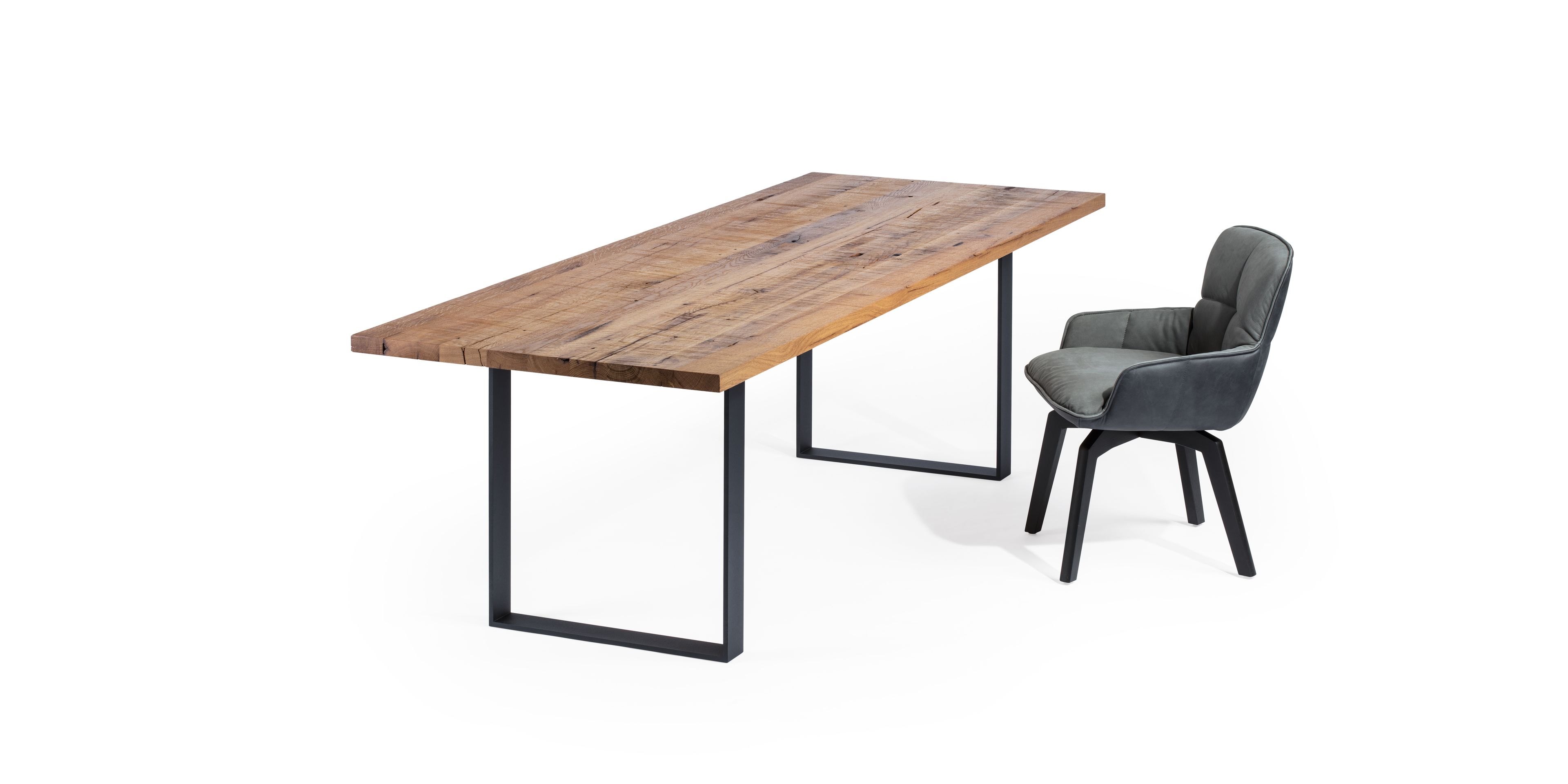 Прямоугольный обеденный стол из массива дерева JANUA SC 58 ARCH-00008726 - Вид №4