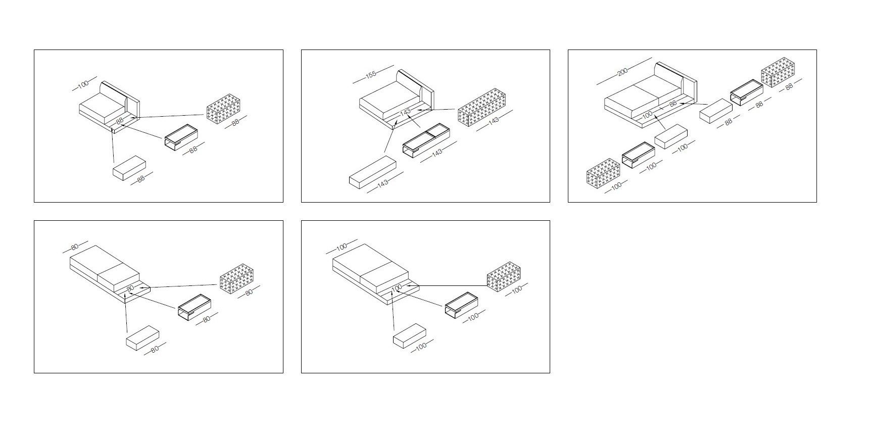 Ткань диван Frigerio Миллер ARCH-00039318 - Вид №15