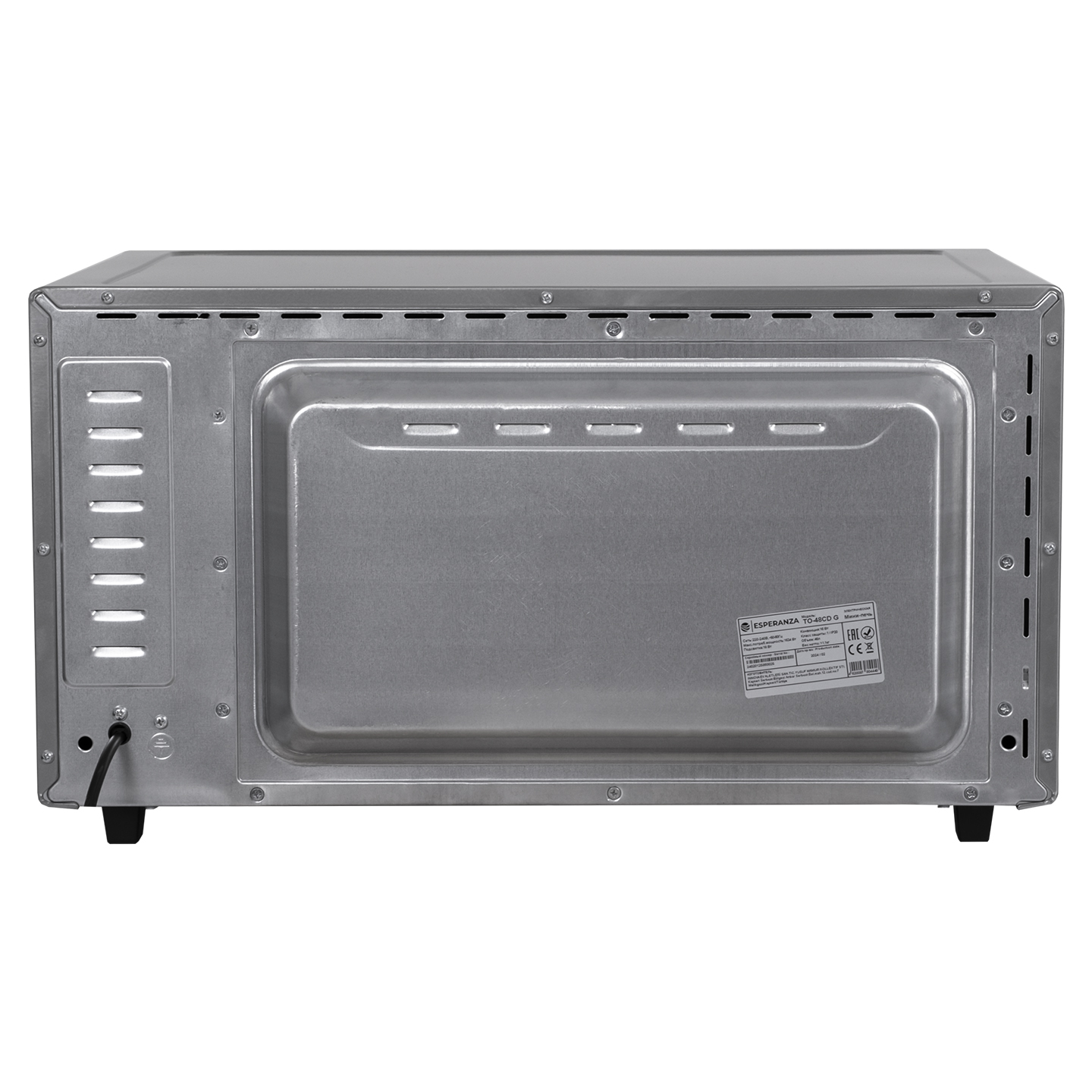 9160733 Мини-печь ESPERANZA TO-48CD G серый STDN-0075376 - Вид №13