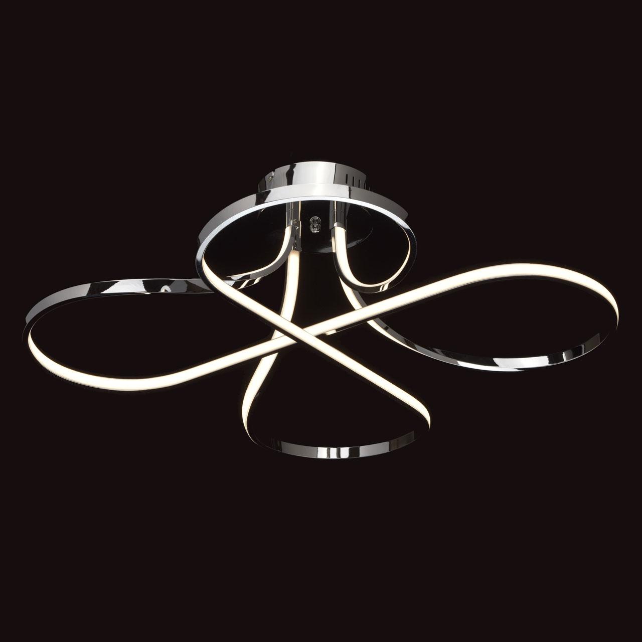 Потолочный светодиодный светильник De Markt Аурих 12 496015302 DE MARKT АУРИХ 12 202622 Хром  - Вид №3