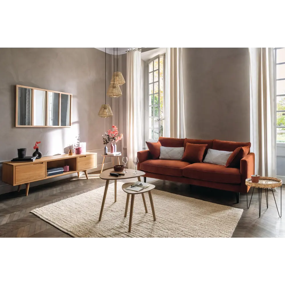 Журнальный столик круглый 40x44 см черный Atmosphera STLM-2094444 - Вид №2