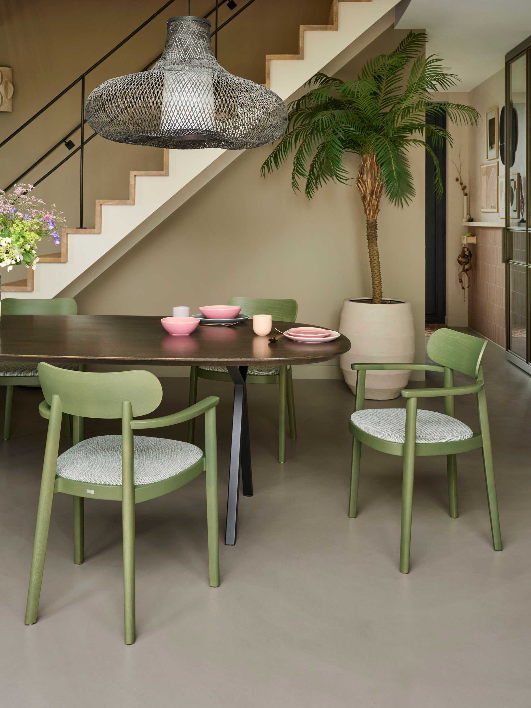 Стул из массива дерева с мягким сиденьем THONET 118 ARCH-00055507 - Вид №7