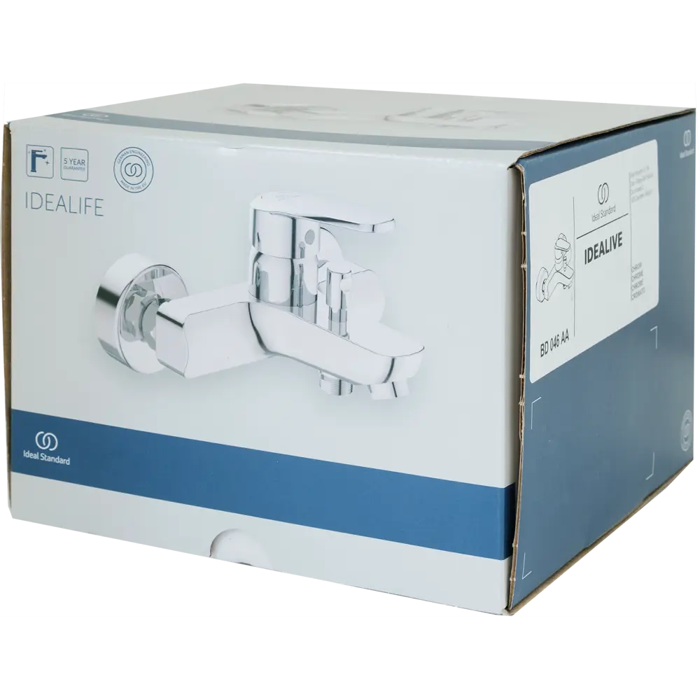 Смеситель для ванны Ideal Standard Idealife однорычажный цвет хром STLM-2076184 - Вид №3