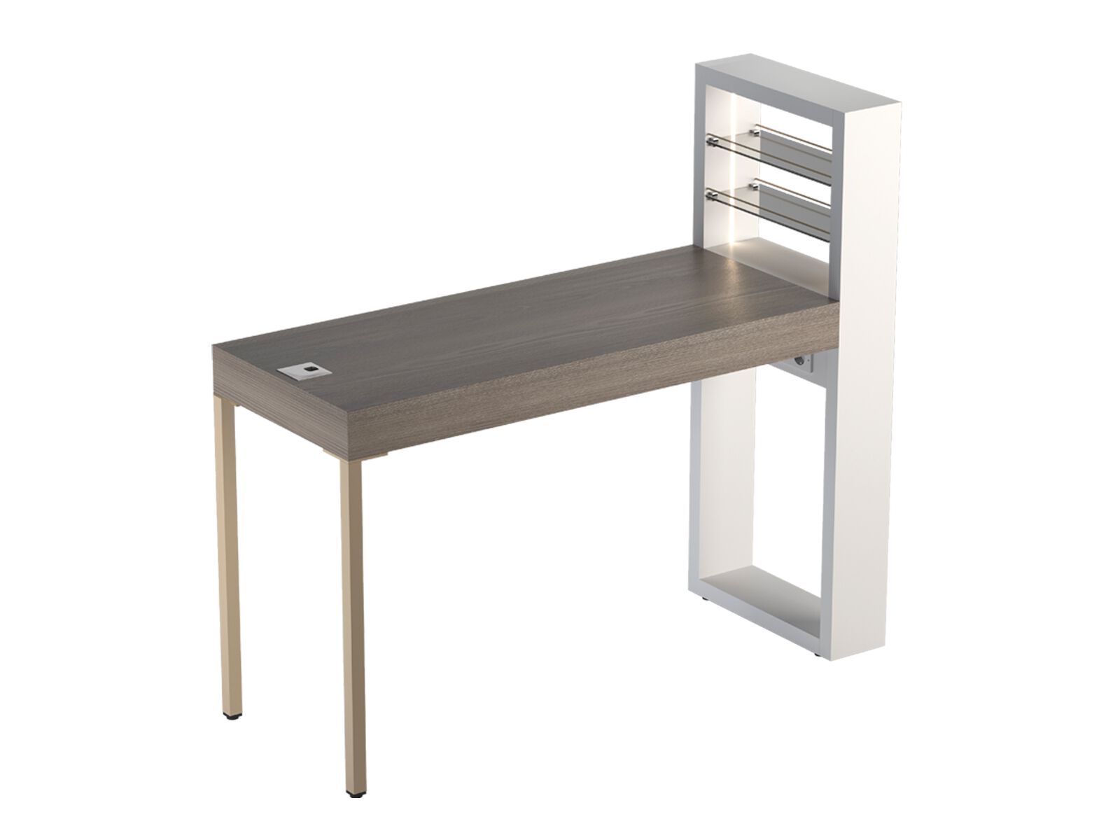 Ламинированная парикмахерская рабочая станция Gamma & Bross гамма-магазин ARCH-00062998