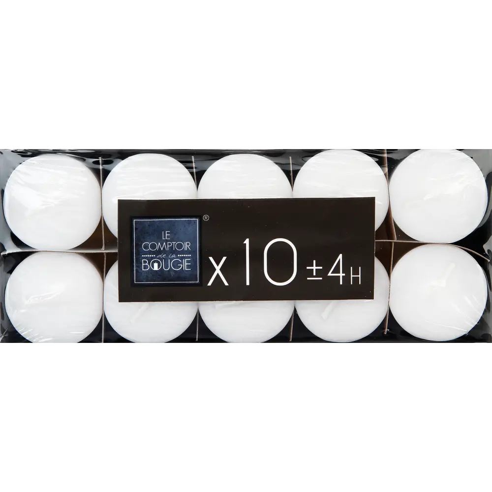 Набор свечей, цвет белый, 10 шт Atmosphera STLM-2119043 - Вид №1