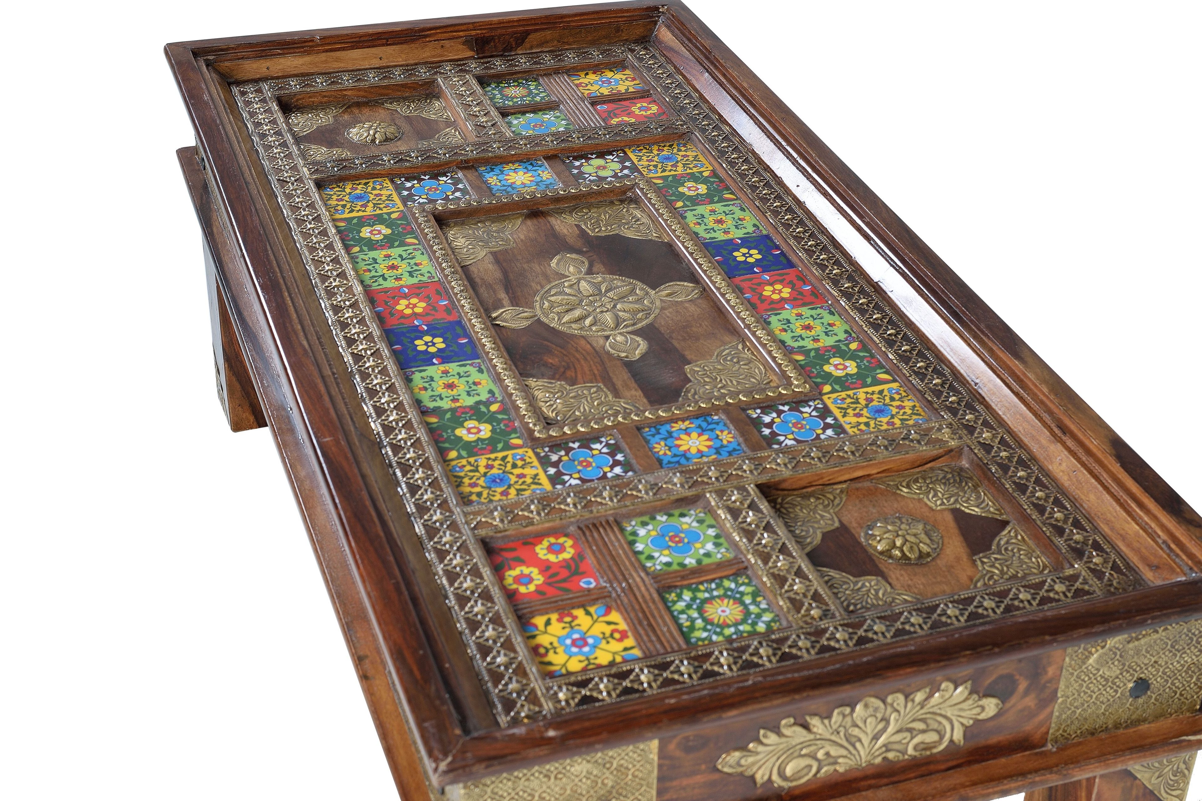 Прямоугольный журнальный столик из дерева и стекла Giner y Colomer Benìn ARCH-00138043 - Вид №2