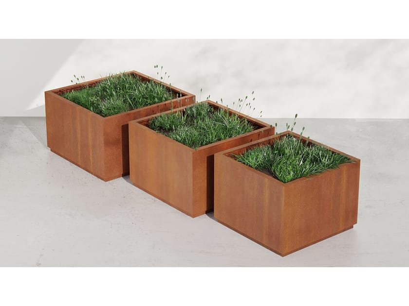 Стальная плантатор Corten™ DIMCAR RUSTY ARCH-00144214