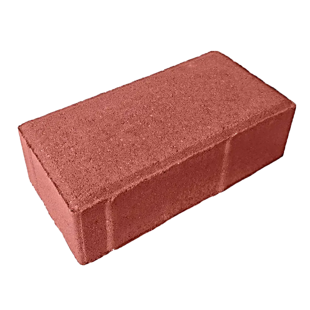 Плитка тротуарная вибропрессованная 100x200x60 мм цвет красный Santreyd STLM-2118867