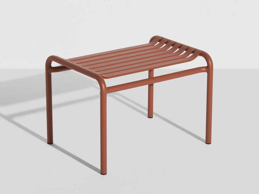 Алюминиевый садовый журнальный столик / подставка для ног с порошковым покрытием Petite Friture выходные дни ARCH-00135923