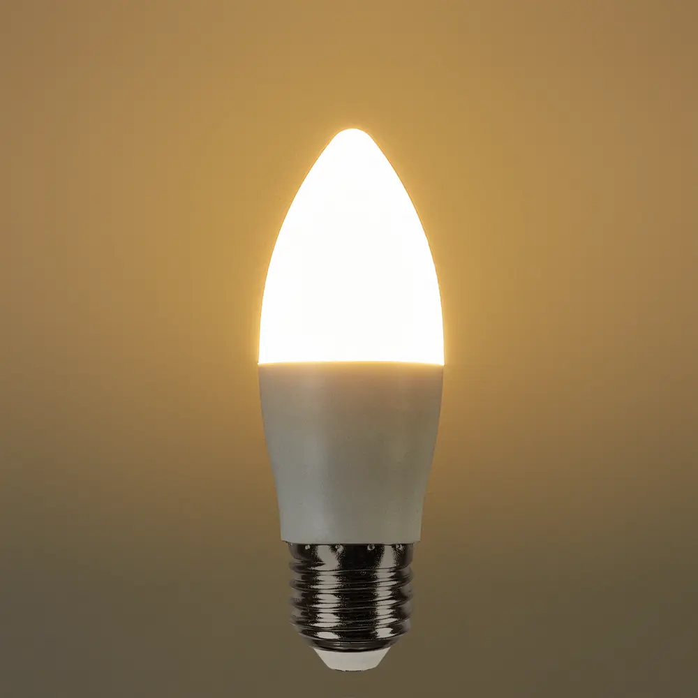 Лампа светодиодная Osram E27 220 В 8 Вт свеча 806 лм тёплый белый свет 82056868 STLM-2070886  - Вид №2